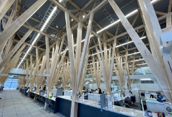 森のような町役場